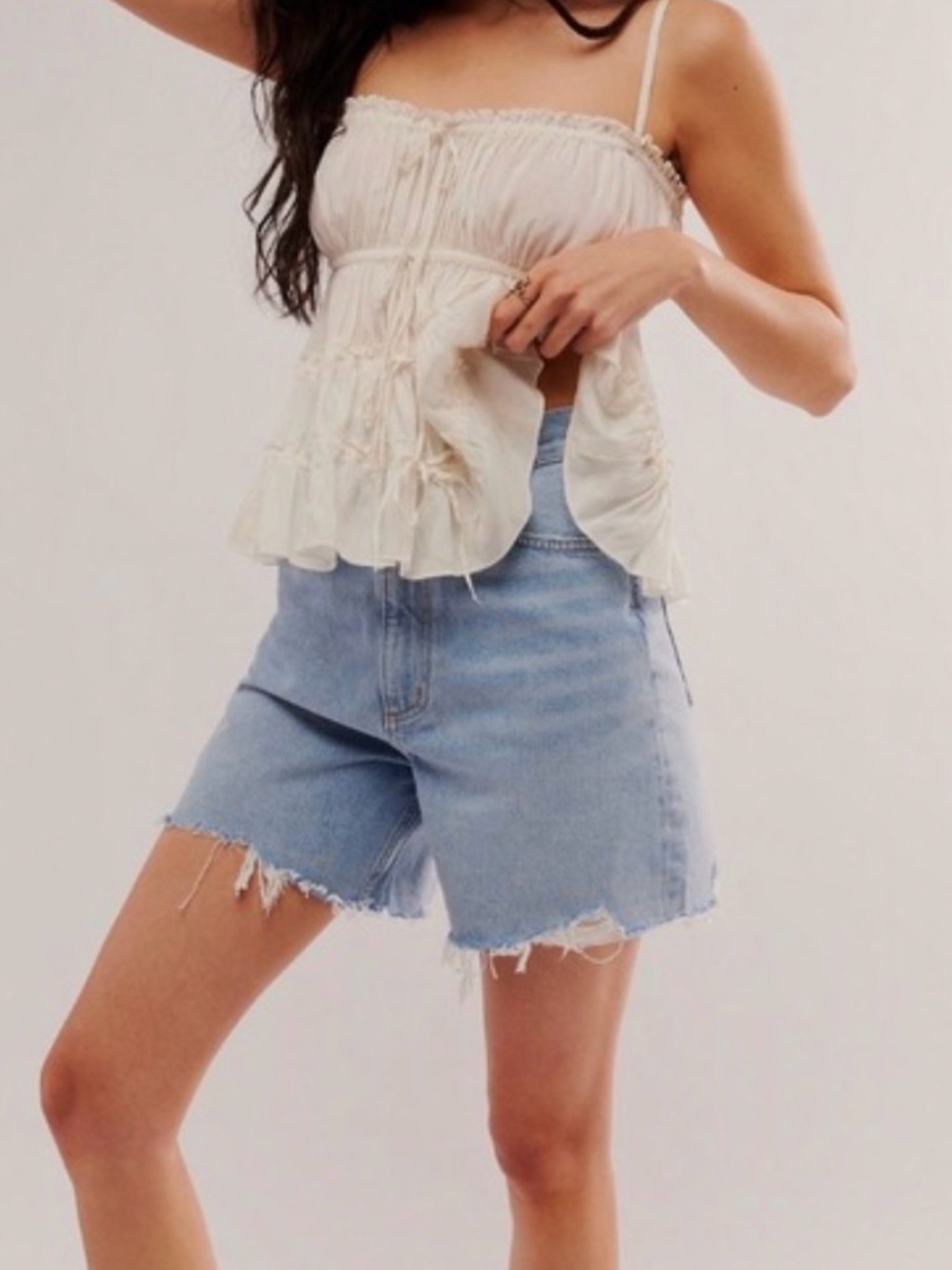 Agolde Stella Denim Shorts - Size 31